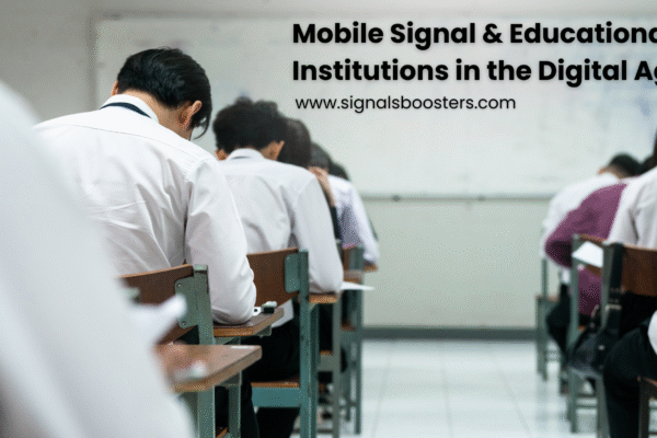 Why Mobile Signal Boosters Are Essential for Educational Institutions in the Digital Age